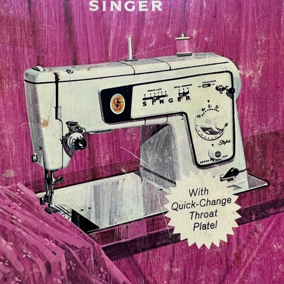 Original Instruction Booklet for Singer Stylist Sewing Machine 1969 Model 478 - Picture 2 of 9